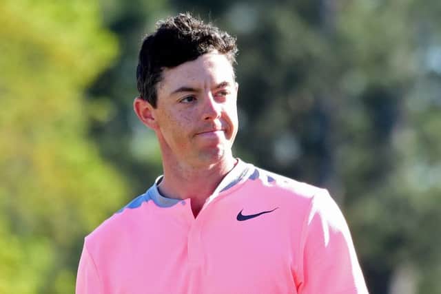 Rory McIlroy is behind schedule in his quest for a career Grand Slam. Picture: Getty.