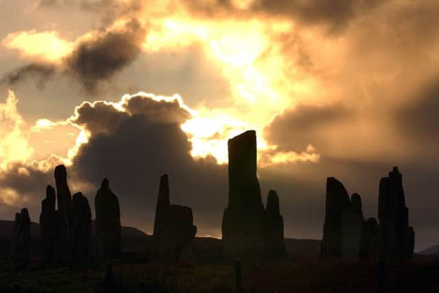 Callanish Stones, Isles of Lewis, where a fairy white cow is said to have appeared to feed starving islanders. PIC: Ian Rutherford/TSPL.