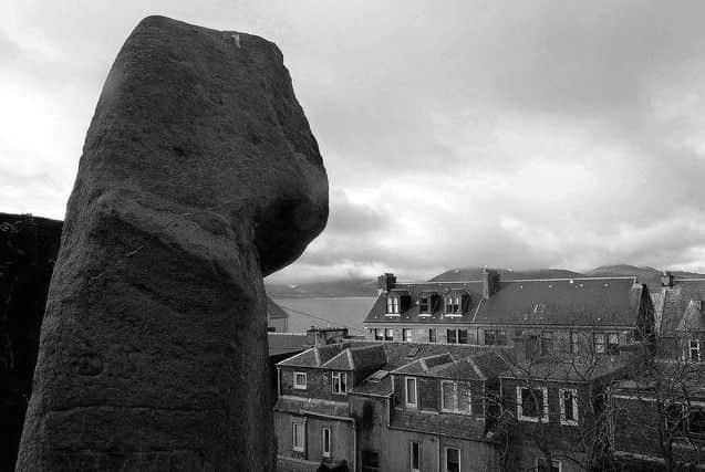 The Kempock Stone - known as Granny Kempock - in Gourock is mired in superstition. PIC: www.geograph.co.uk