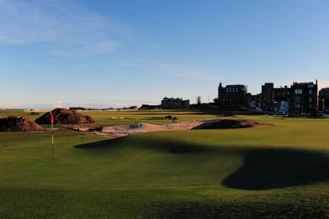 The Old Course in St Andrews, where Capone reportedly played golf during a secret trip to Scotland. Picture: Ian Rutherford