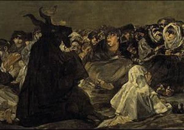 Black Duncan was often portrayed as a he-goat, a common manifestation of the devil. A he-goat is depicted here in Francisco Goya's Witches Sabbath (the Great He-Goat). PIC: Wikimedia.