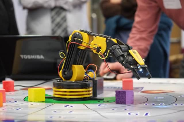 Pupils will have the opportunity to code robots as part of the festival. Picture: Contributed