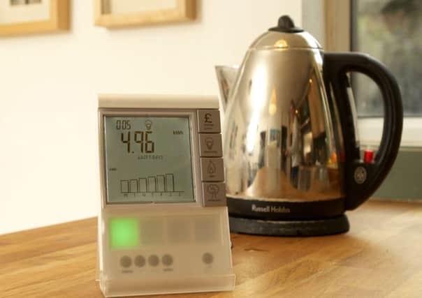 Smart meters monitor real-tiem consumption of energy.