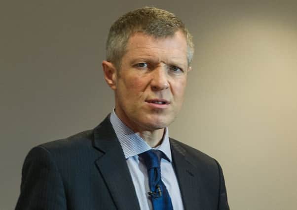 Scottish Liberal Democrat leader, Willie Rennie launched his party's local election campaign. Picture: John Devlin