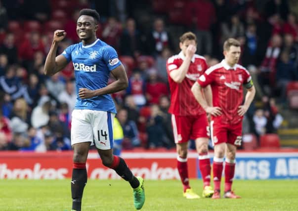 Rangers and Aberdeen will fight it out for second place