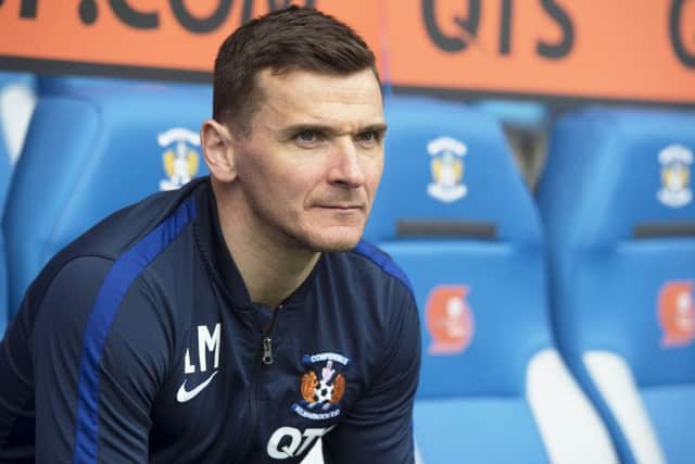 Interim Kilmarnock manager Lee McCulloch. Picture: SNS