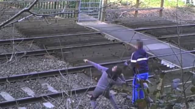 An average of one person encroaches on the tracks every hour, according to Network Rail and British Transport Police. (Photo: British Transport Police/PA Wire)