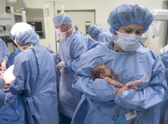 The Court of Protection has ruled that doctors should be allowed to perform a Caesarean section on the woman (File photo: AP Photo/Dave Cruz, POOL)