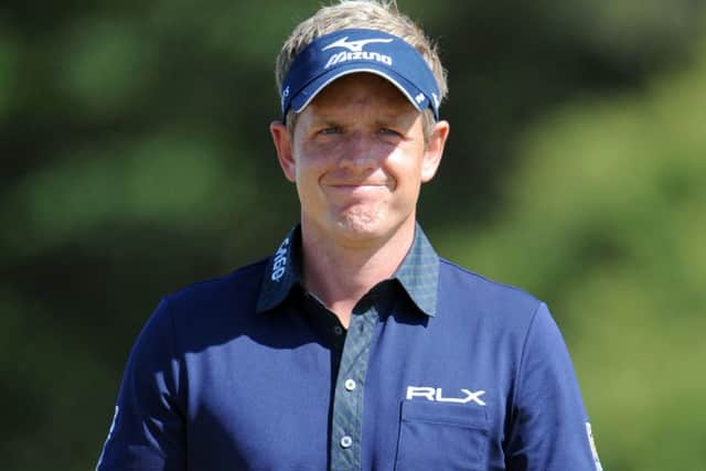 England's Luke Donald. Picture: Jane Barlow