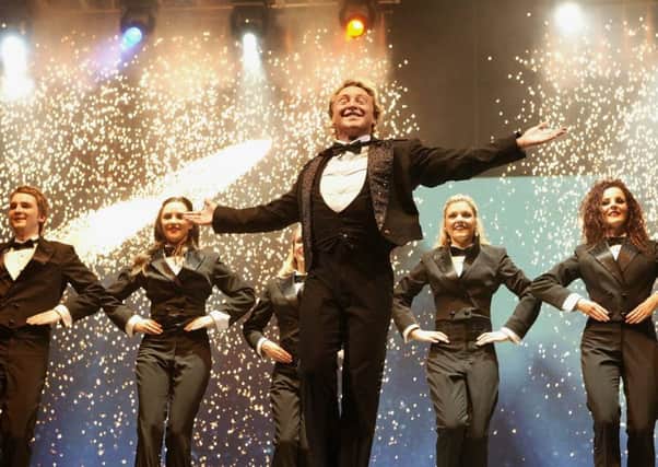 Michael Flatley and his Lord Of The Dance company  (Photo by Jo Hale/Getty Images)
