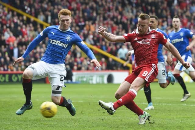 Rangers and Aberdeen will battle it out on the penultimate game of the season. Picture: SNS