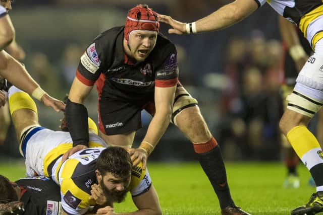 Grant Gilchrist has committed his future to Edinburgh Rugby. Pic: SNS