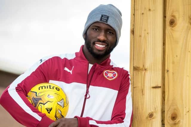 Isma Goncalves says that being a family man influenced his decision to sign for Hearts. Picture: SNS.