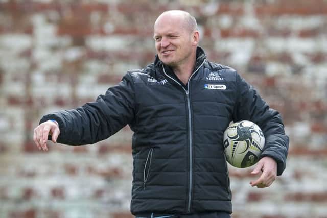 Glasgow Warriors head coach Gregor Townsend. Picture: SNS
