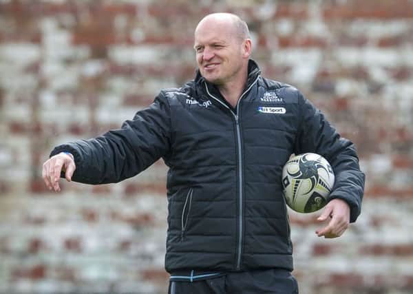 Glasgow Warriors head coach Gregor Townsend. Picture: SNS