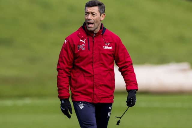 Rangers manager Pedro Caixinha has revealed that, even though he has been in charge of the club for only four matches, he is already compiling a list of potential signings from his Premiership rivals. Picture: Craig Williamson/SNS