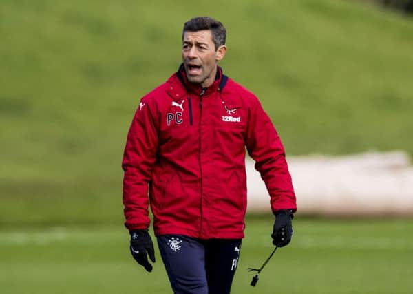Rangers manager Pedro Caixinha has revealed that, even though he has been in charge of the club for only four matches, he is already compiling a list of potential signings from his Premiership rivals. Picture: Craig Williamson/SNS