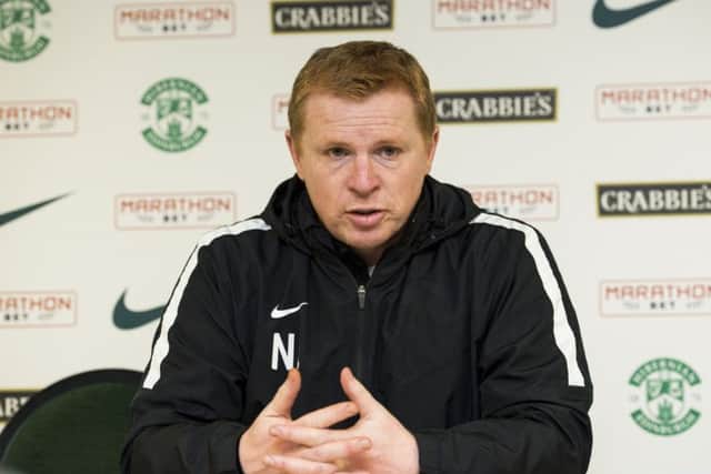 Hibs manager Neil Lennon. Picture: Gary Hutchison/SNS