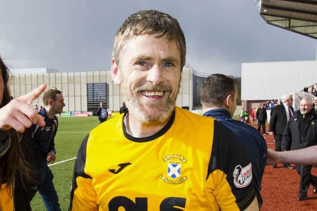 Queen of the South manager Gary Naysmith said Hibs could win the Championship if they beat or even draw with us. Picture: Roddy Scott/SNS