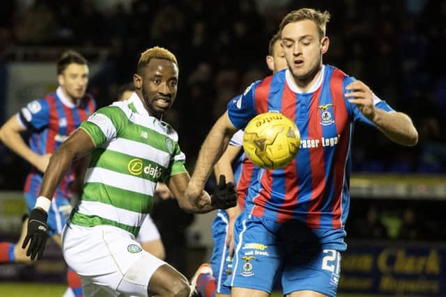 Louis Laing of Inverness in action against Celtic. Picture: Rob Casey/SNS