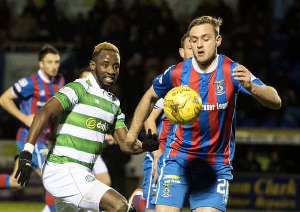 Louis Laing of Inverness in action against Celtic. Picture: Rob Casey/SNS