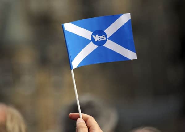 Independence supporting Twitter users are more likely to use Scots words in their posts, research shows. Picture: Andy Buchanan/AFP/Getty Images
