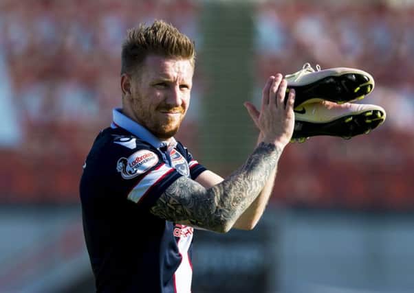 Michael Gardyne started as a Celtic youth player, crediting the late Tommy Burns for his success. Picture: Paul Devlin/SNS