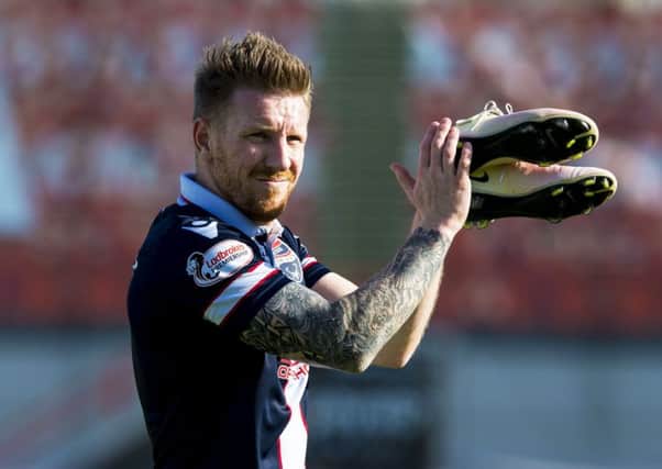 Michael Gardyne started as a Celtic youth player, crediting the late Tommy Burns for his success.  Picture: Paul Devlin/SNS