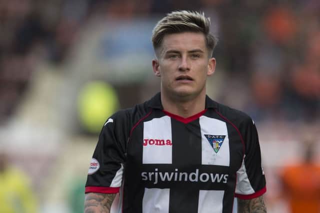 Rhys McCabe scored with a 20-yard volley right out of the top drawer. Picture: Craig Foy/SNS
