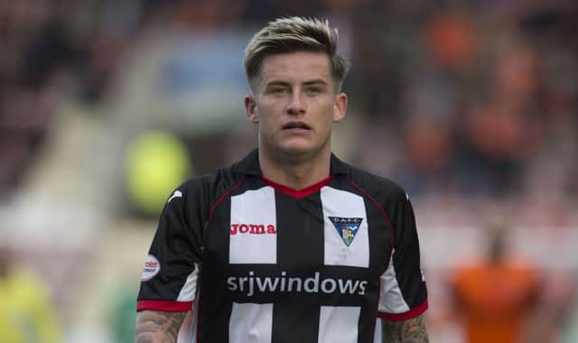 Rhys McCabe scored with a 20-yard volley right out of the top drawer. Picture: Craig Foy/SNS