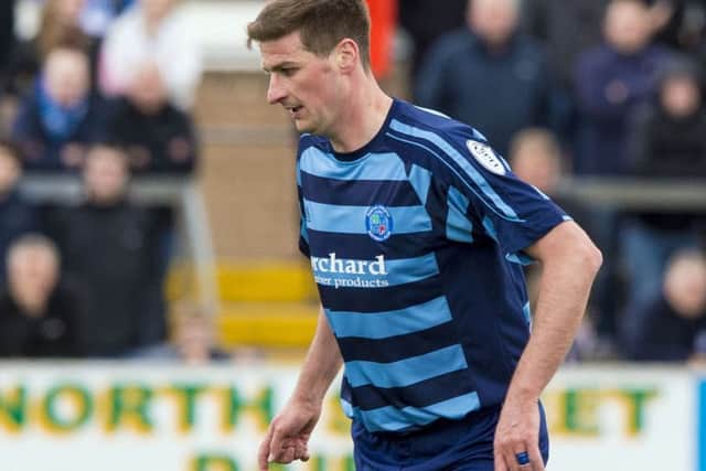 Chris Templeman shot home from 30 yards. Picture: Gary Hutchison/SNS