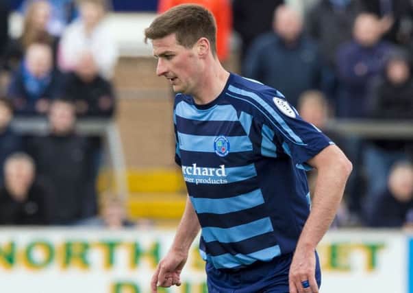 Chris Templeman shot home from 30 yards. Picture: Gary Hutchison/SNS