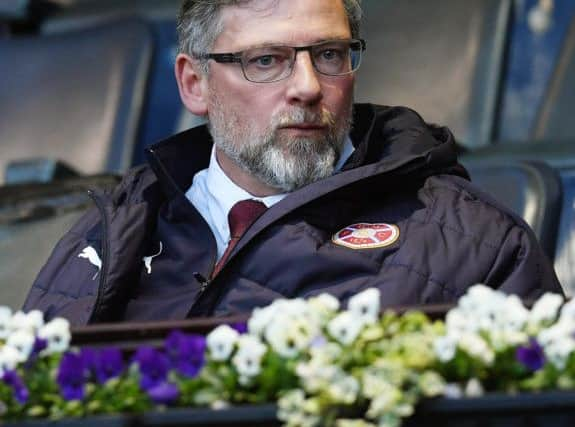 14/04/17 LADBROKES PREMIERSHIP 
 KILMARNOCK V HEARTS
 RUGBY PARK - KILMARNOCK 
 Hearts Director of Football Craig Levein