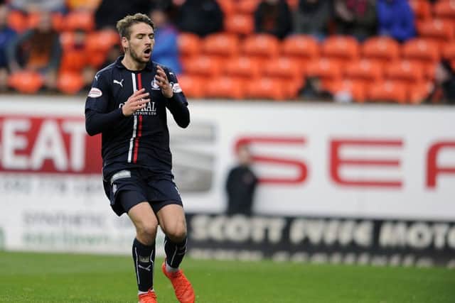Cammy Bell foiled Ayr. Picture: Michael Gillen