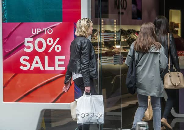 Consumers are facing a squeeze on their spending power as inflation rises. Picture: John Devlin