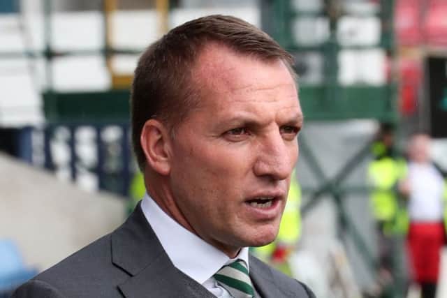 Brendan Rodgers is said to be interested in Eupen striker Henry Onyekuru. Picture: PA