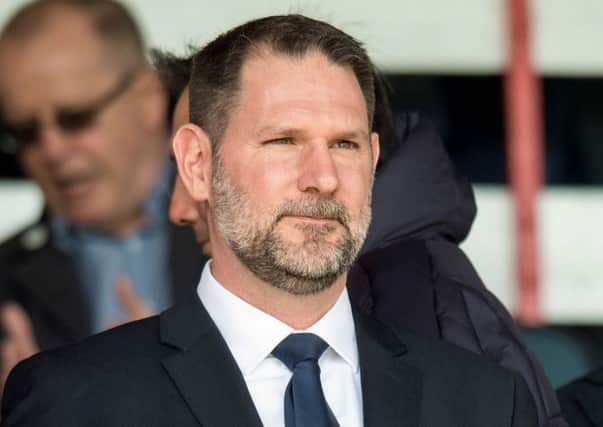 Dundee managing director John Nelms during the 2-0 home defeat by Hamilton whch sealed Paul Hartley's fate. Picture: Ross Parker/SNS