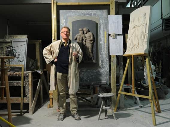 Sandy Stoddart was appointed the Queen's sculptor in Scotland in 2008.