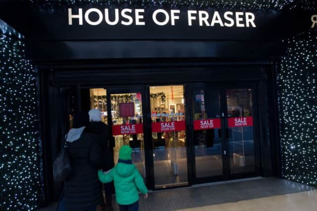 House of Fraser reported a rise in full-year profits