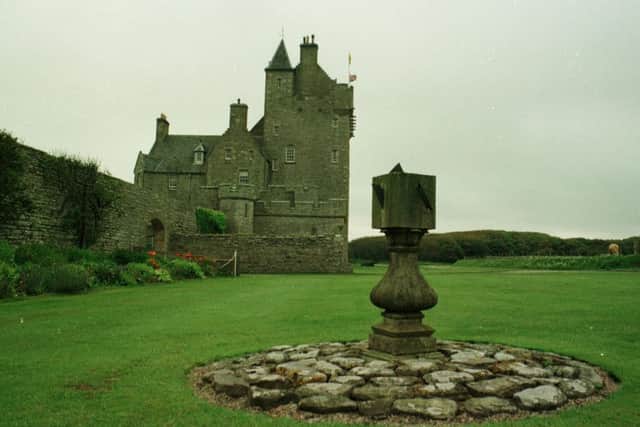 Ackergill Tower near Wick in Caithness.