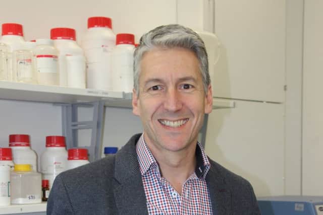 Synpromics chief executive David Venables said the Edinburgh biotech firm was poised for 'further rapid expansion'. Picture: Contributed