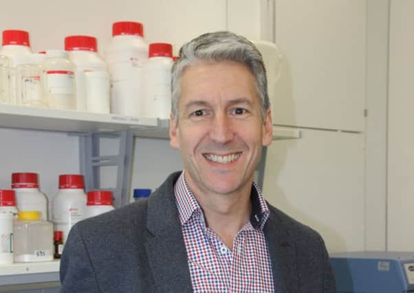 Synpromics chief executive David Venables said the Edinburgh biotech firm was poised for 'further rapid expansion'. Picture: Contributed
