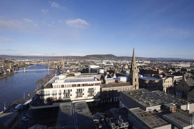 Another view from the newest visitor attraction in Inverness. Picture: Ewen Weatherspoon/Highland Council