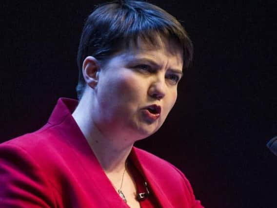 Ruth Davidson said tactical voters should back  the Tories