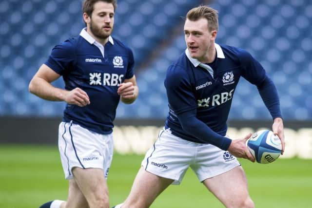 Scotland duo Tommy Seymour and Stuart Hogg have been named in the Lions squad. Picture: Craig Watson/SNS/SRU