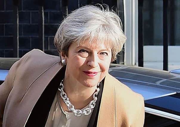 Theresa May doesn't seem to happy in the impromptu and potentially damaging world of live TV debates. Picture: PA