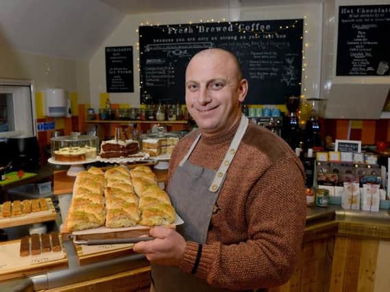 Syrian food, such as the pastries produced by refugee Nour Taleb in Haddington, is set to soar in popularity this year, according to Restaurant Magazine.