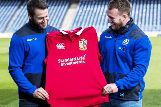 Tommy Seymour and Stuart Hogg are the only Scots in the Lions squad for the tour of New Zealand. Picture: Gary Hutchison/SNS/SRU