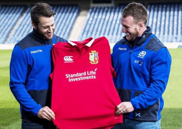 Tommy Seymour and Stuart Hogg are the only Scots in the Lions squad for the tour of New Zealand. Picture: Gary Hutchison/SNS/SRU