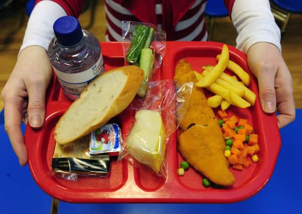 Obesity charity is calling for an overhaul of Scotlands school dinners to offer healthier options. Picture: Ian Rutherford